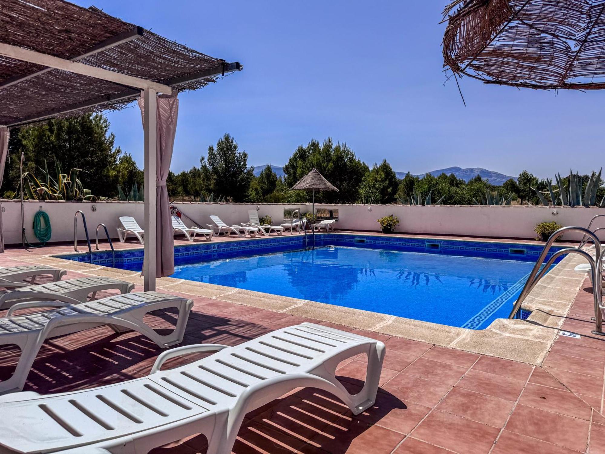 Гостевой дом Cortijo Rural Bacares Фрейла Экстерьер фото