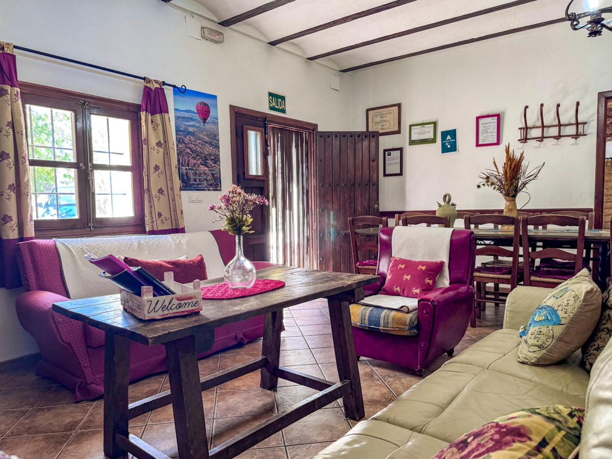 Гостевой дом Cortijo Rural Bacares Фрейла Экстерьер фото